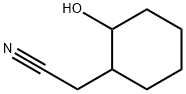 Cyclohexaneacetonitrile, 2-hydroxy- Struktur