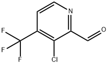 2-Pyridinecarboxaldehyde, 3-chloro-4-(trifluoromethyl)- Struktur