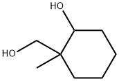 Cyclohexanemethanol, 2-hydroxy-1-methyl- Struktur