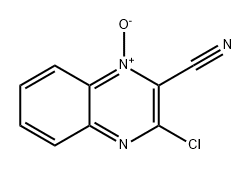 2-Quinoxalinecarbonitrile, 3-chloro-, 1-oxide