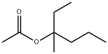 3-Hexanol, 3-methyl-, 3-acetate Struktur