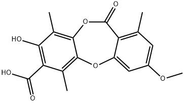 Isonotatic acid Struktur