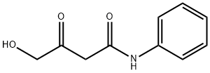 Butanamide, 4-hydroxy-3-oxo-N-phenyl- Struktur