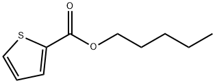 2-Thiophenecarboxylic acid pentyl ester Struktur