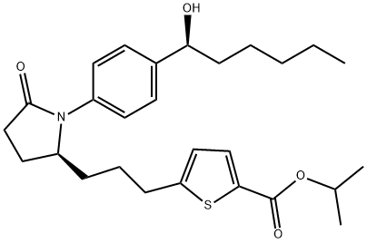 Aganepag isopropyl Struktur