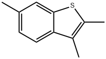 2,3,4-/2,3,6-TRIMETHYLBENZOTHIOPHENE Struktur