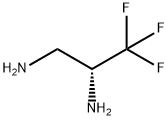 1,2-Propanediamine, 3,3,3-trifluoro-, (2R)- Struktur