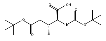 L-Glutamic acid, N-[(1,1-dimethylethoxy)carbonyl]-3-methyl-, 5-(1,1-dimethylethyl) ester, (3R)-