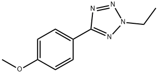 2-ETHYL-5-(4-METHOXY-PHENYL)-2H-TETRAZOLE Struktur