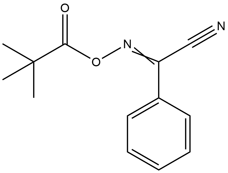 Benzeneacetonitrile, α-[(2,2-dimethyl-1-oxopropoxy)imino]-