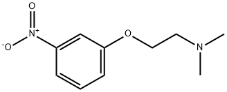 Ethanamine, N,N-dimethyl-2-(3-nitrophenoxy)- Struktur