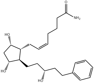 Latanoprost amide Struktur