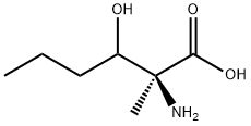 Norleucine,3-hydroxy-2-methyl-(7CI) Struktur