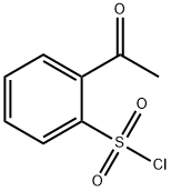 Benzenesulfonyl chloride, 2-acetyl- Struktur