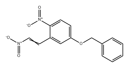 Benzene, 1-nitro-2-(2-nitroethenyl)-4-(phenylmethoxy)-