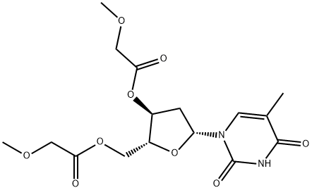 Thymidine, 3',5'-bis(2-methoxyacetate)