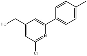 JR-7068, (2-Chloro-6-p-tolylpyridin-4-yl)methanol, 97% Struktur