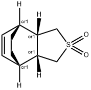 4,7-Ethanobenzo(c)thiophene, 1,3,3a,4,7,7a-hexahydro-2,2-oxide, (3aalp ha,4alpha,7alpha,+-,7aalpha)- Struktur