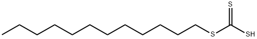 Carbonotrithioic acid, monododecyl ester Struktur