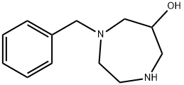 1-Benzyl-[1,4]diazepan-6-ol Struktur