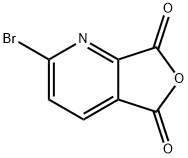 Furo[3,4-b]pyridine-5,7-dione, 2-bromo- Struktur