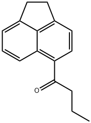 1-(1,2-Dihydroacenaphthylen-5-yl)butan-1-one Struktur