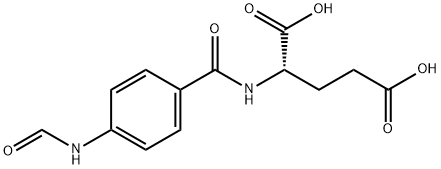 Glutamic acid, N-(p-formamidobenzoyl)- Struktur