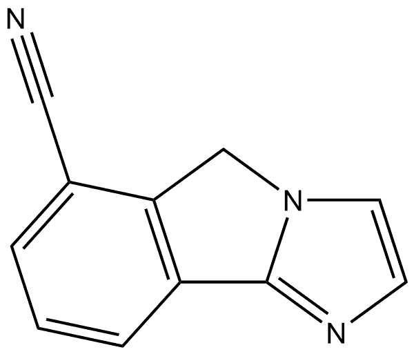 5H-Imidazo[2,1-a]isoindole-6-carbonitrile Struktur