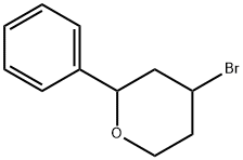 4-Bromotetrahydro-2-phenyl-2H-pyran Struktur