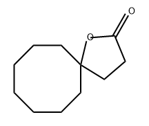 1-Oxaspiro[4.7]dodecan-2-one Struktur