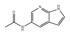 Acetamide, N-1H-pyrrolo[2,3-b]pyridin-5-yl- Struktur