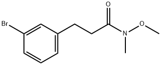 3-(3-Bromophenyl)-N-methoxy-N-methylpropanamide