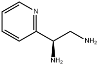 1,2-Ethanediamine, 1-(2-pyridinyl)-, (1R)- Struktur