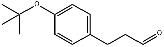 3-(4-(tert-butoxy)phenyl)propanal Struktur