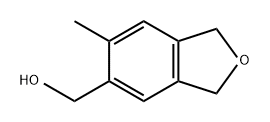 5-Isobenzofuranmethanol, 1,3-dihydro-6-methyl- Struktur