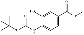 Benzoic acid, 4-[[(1,1-dimethylethoxy)carbonyl]amino]-3-hydroxy-, methyl ester