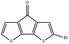 4H-Cyclopenta[2,1-b:3,4-b']dithiophen-4-one, 2-bromo- Struktur