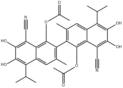 gossylic nitrile-1,1'-diacetate Struktur