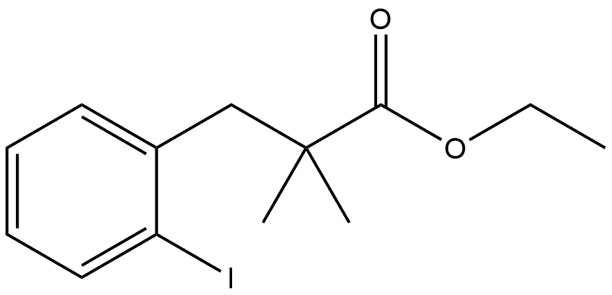 Benzenepropanoic acid, 2-iodo-α,α-dimethyl-, ethyl ester