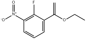 Benzene, 1-(1-ethoxyethenyl)-2-fluoro-3-nitro-