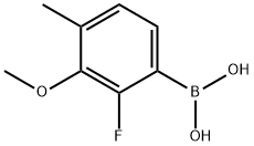 Boronic acid, B-(2-fluoro-3-methoxy-4-methylphenyl)- Struktur