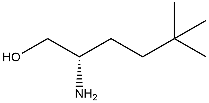 (S)-2-amino-5,5-dimethylhexan-1-ol Struktur