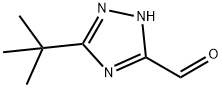 1H-1,2,4-Triazole-5-carboxaldehyde, 3-(1,1-dimethylethyl)- Struktur