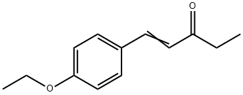 1-Penten-3-one, 1-(4-ethoxyphenyl)- Struktur