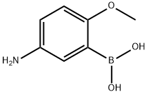 Boronic acid, B-(5-amino-2-methoxyphenyl)- Struktur