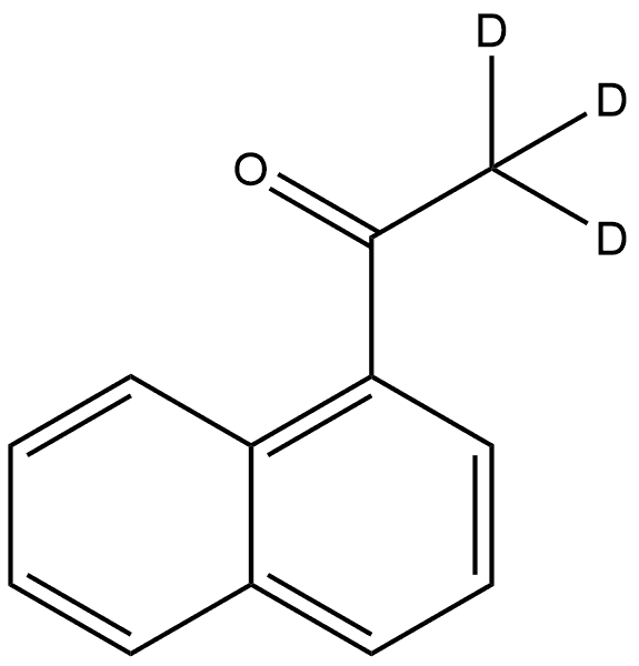 1'-Aceto-d3-naphthone Struktur