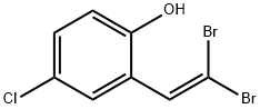 Phenol, 4-chloro-2-(2,2-dibromoethenyl)-