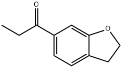 1-(2,3-dihydro-1-benzofuran-6-yl)propan-1-one Struktur