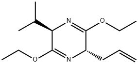 Pyrazine, 3,6-diethoxy-2,5-dihydro-2-(1-methylethyl)-5-(2-propen-1-yl)-, (2R,5S)-