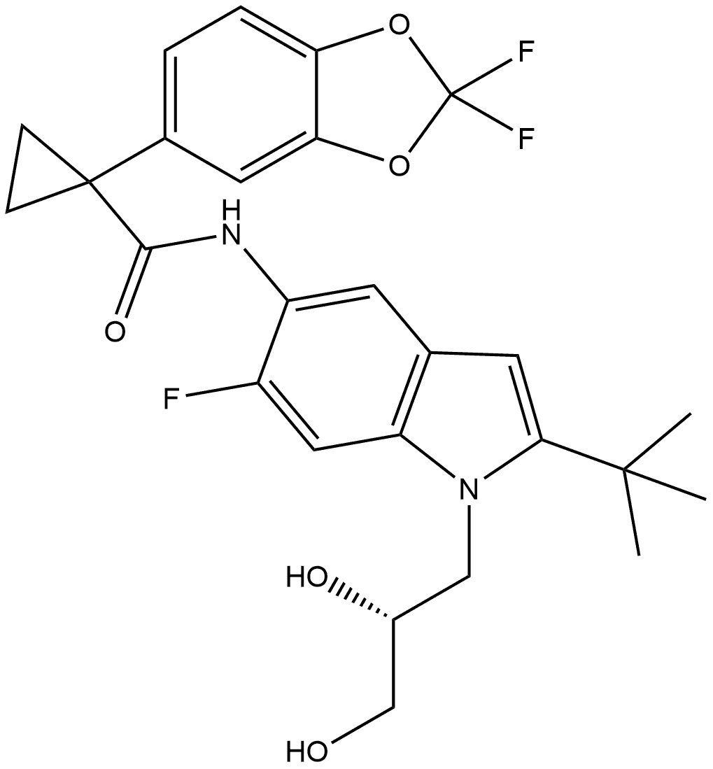 Tezacaftor Impurity 22 Struktur